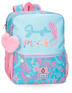 MOCHILA ADAP. 33CM. ENSO JUNGLE MOOD